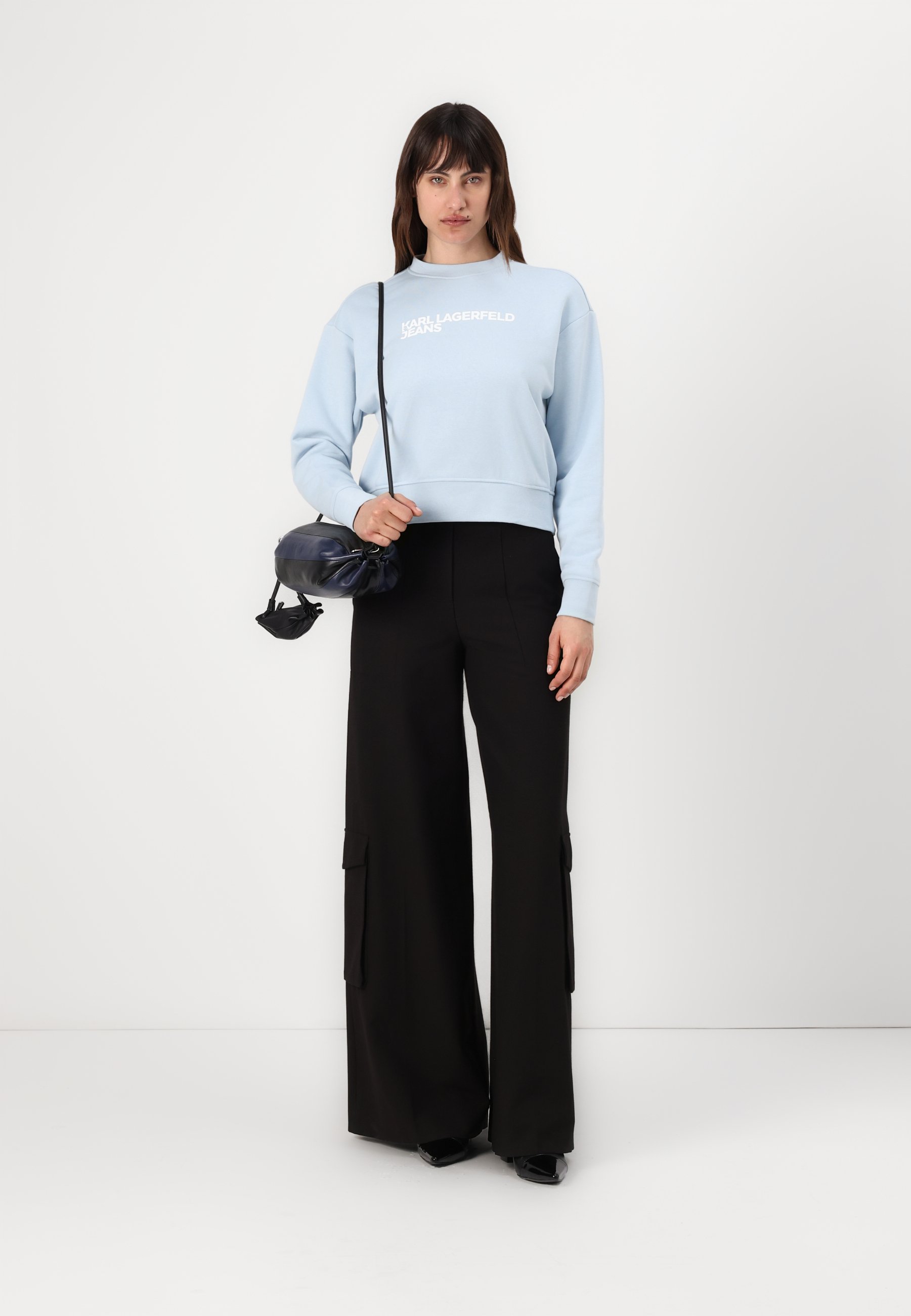 Karl Lagerfeld Jeans ESSENTIAL LOGO - Sweatshirt - celestial