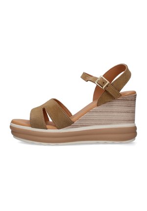 Oh! My Sandals, 6001 - Sandali con plateau - light brown