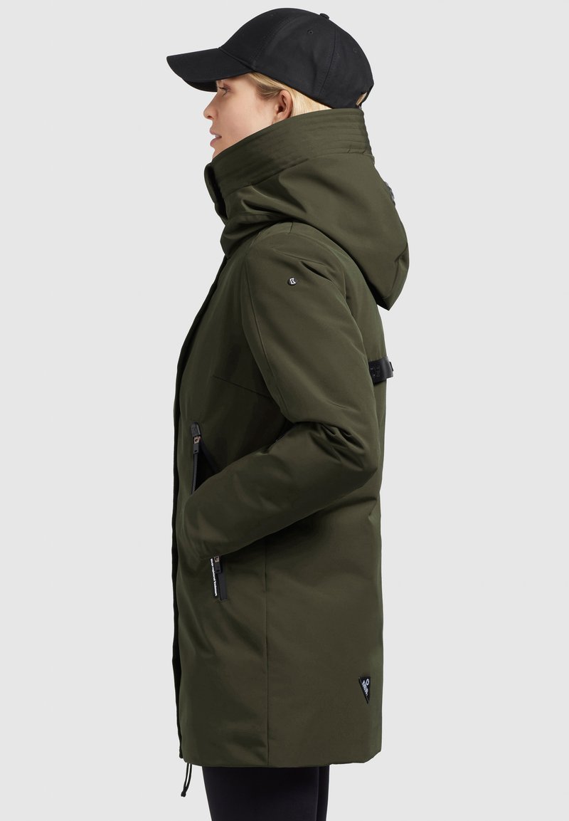 Veste D'hiver Parka KHUJO KLAYD Vert - Taille M - Neuf Avec étiquettes - Polyester
