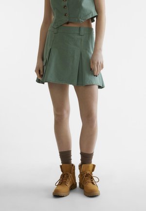 SKIRT - Mini skirt - watercress