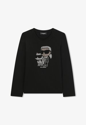 Top dugih rukava - black