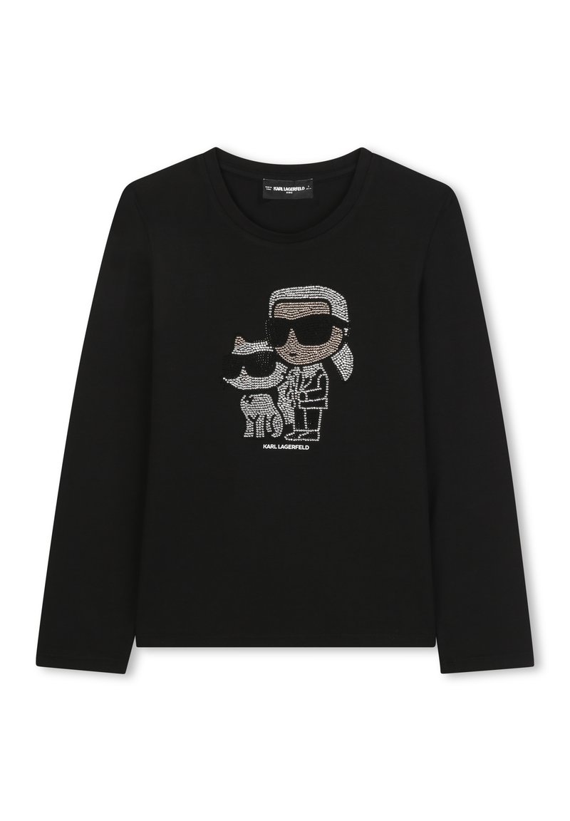 KARL LAGERFELD KIDS Longsleeve zwart