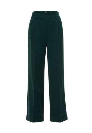 zero WIDE LEG MIT BÜGELFALTE - Pantaloni - deep ponderosa pine