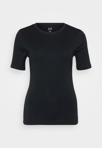 MODERN CREW SOLID - Pamata T-krekls - true black