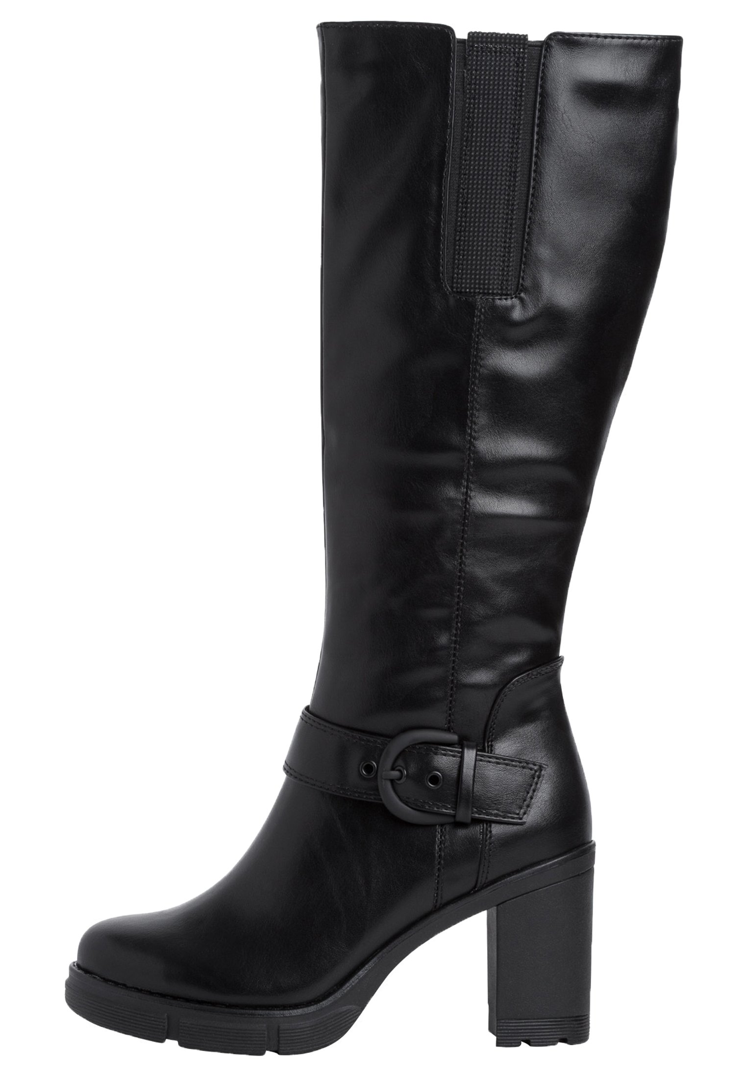 Marco Tozzi Laarzen met hoge hak - black comb/zwart - Zalando.be