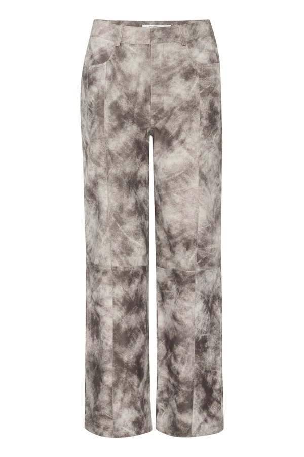 SUEDY PANTS - Leather trousers2