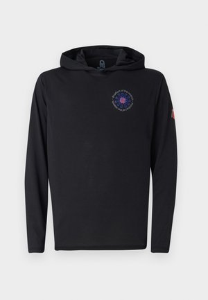 VAPORCOOL SEARCH HOOD UNISEX - Hosszú ujjú felső - black