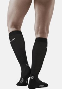 CEP INFRARED RECOVERY SOCKS MEN - MADE IN GERMANY - Calzettoni - black black