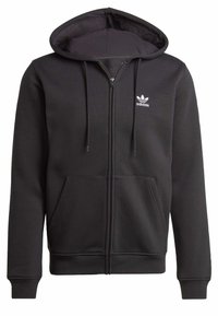 Zip-up sweatshirt - black