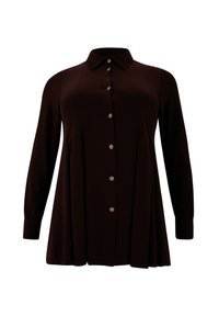 YOEK Button-down blouse - brown
