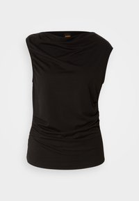 ENIMA - Triko s potiskem - black