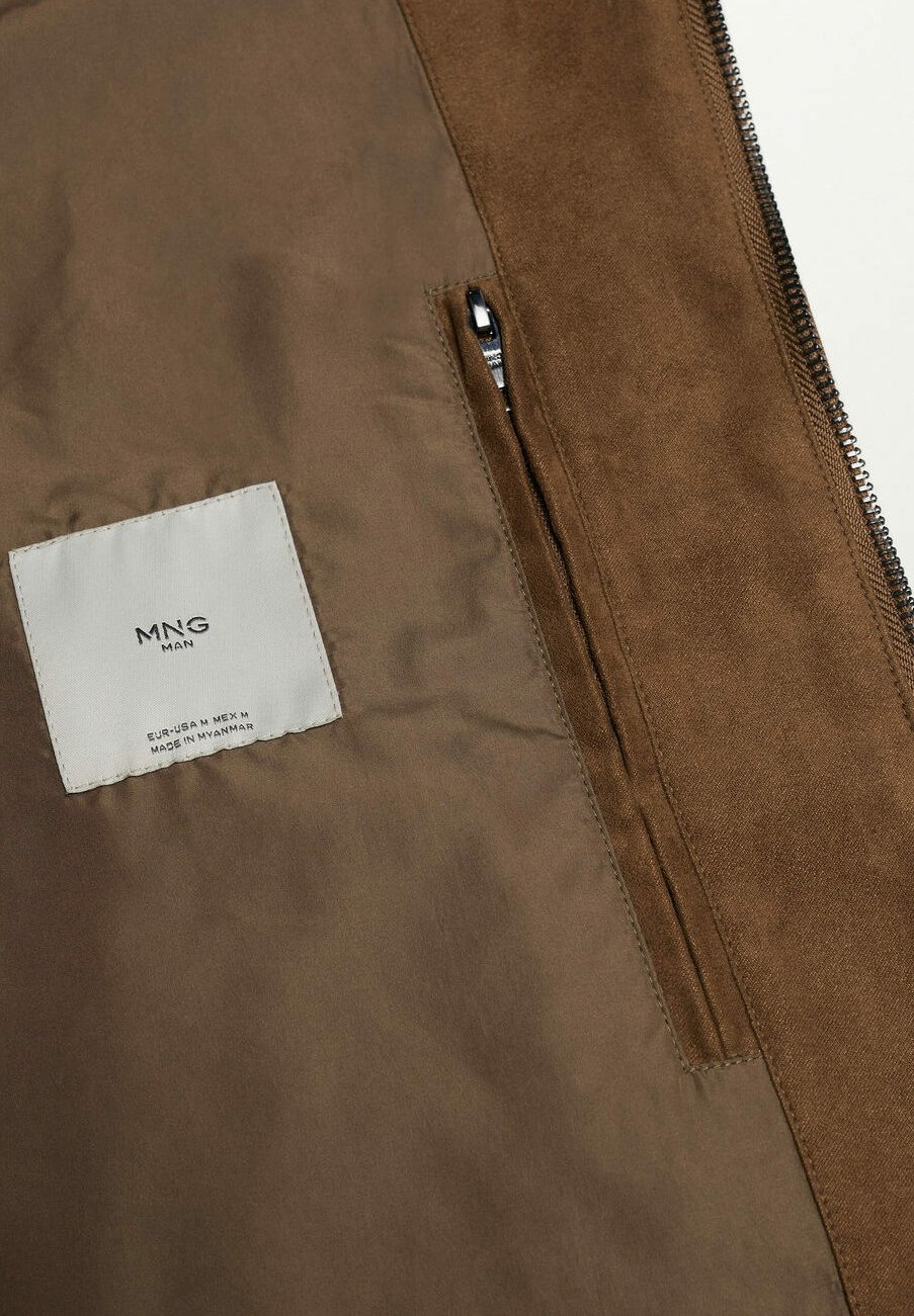 Uomo MIT WILDLEDER EFFEKT - Giubbotto Bomber Uomo MIT WILDLEDER EFFEKT - Giubbotto Bomber