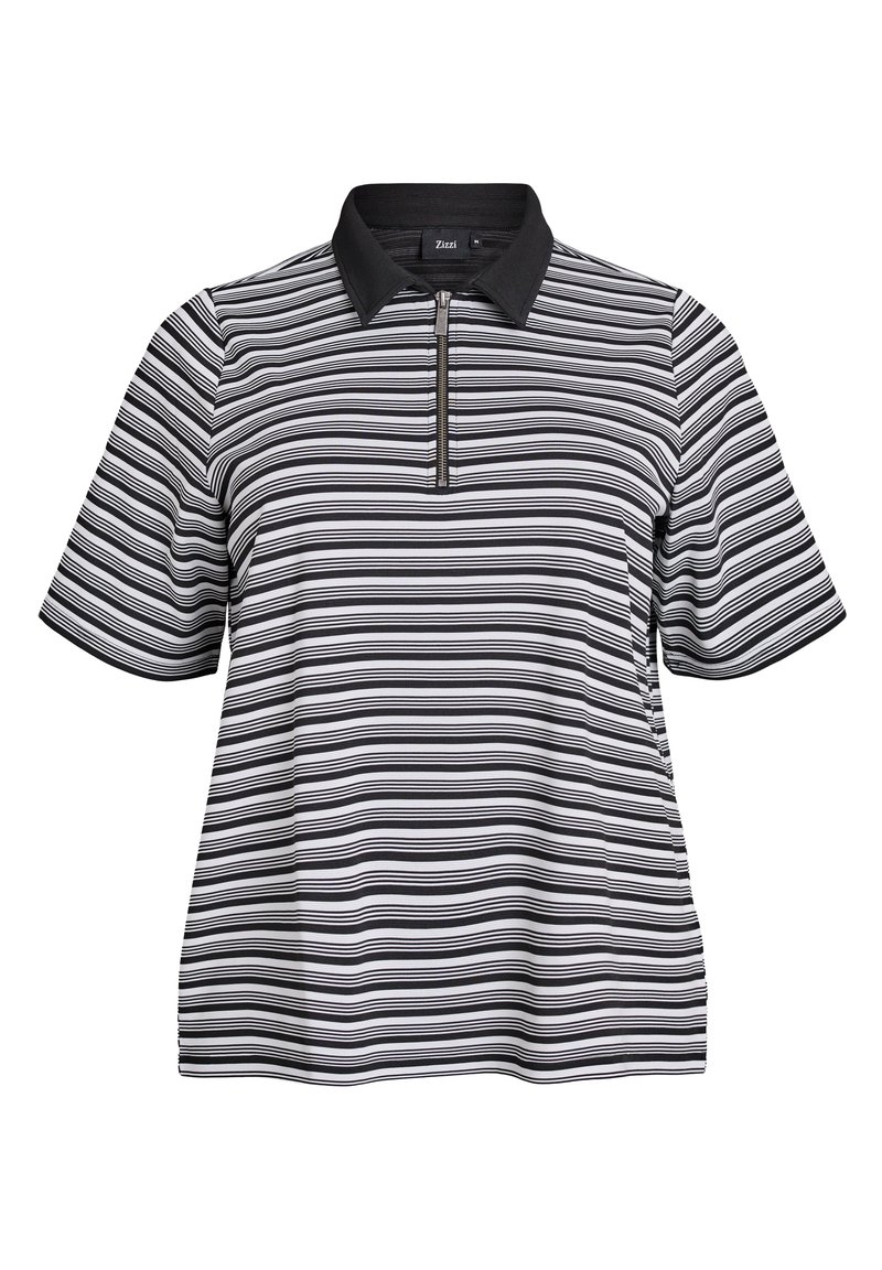 Zizzi Poloshirt zwart