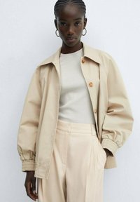 Mango Broek - beige