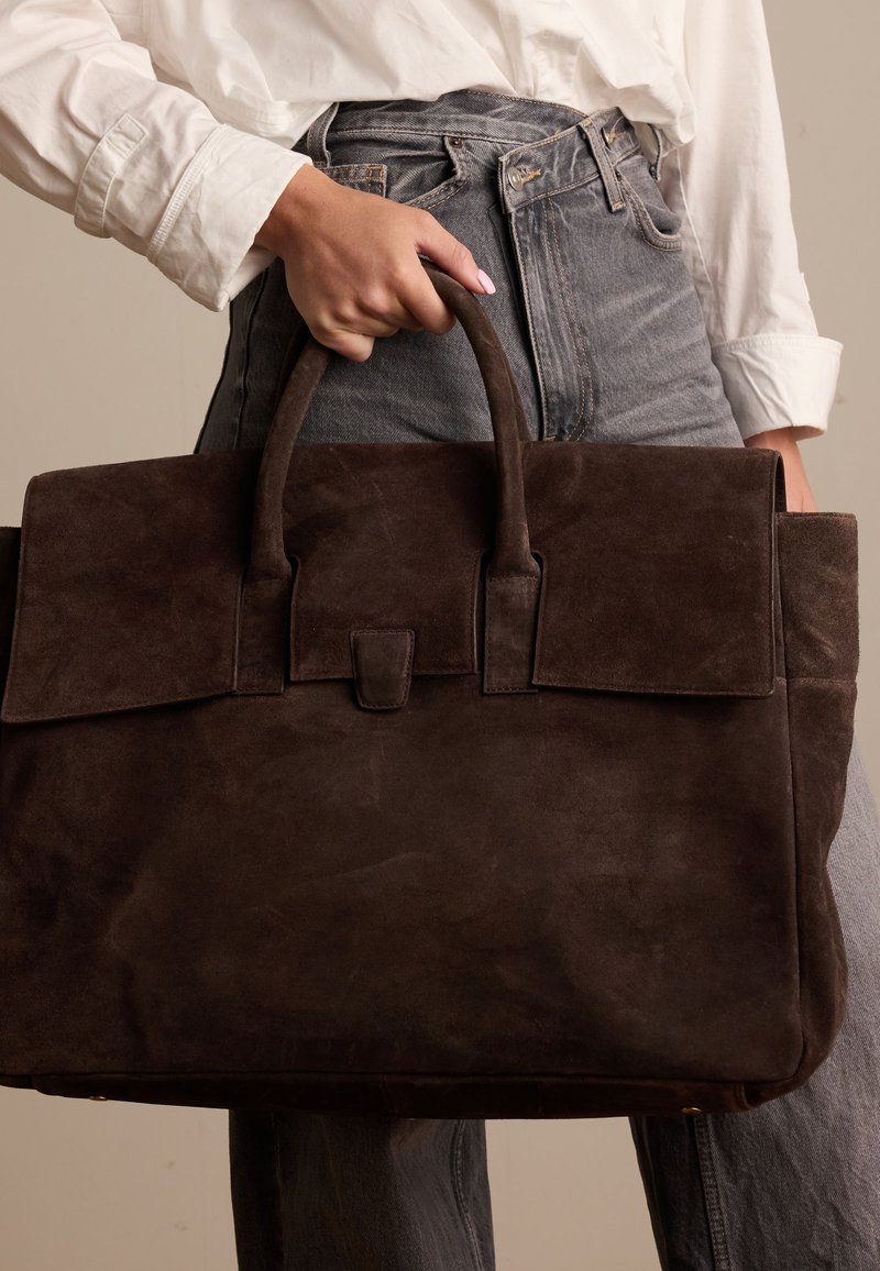 Manfield SHOPPER - Aktetas - braun