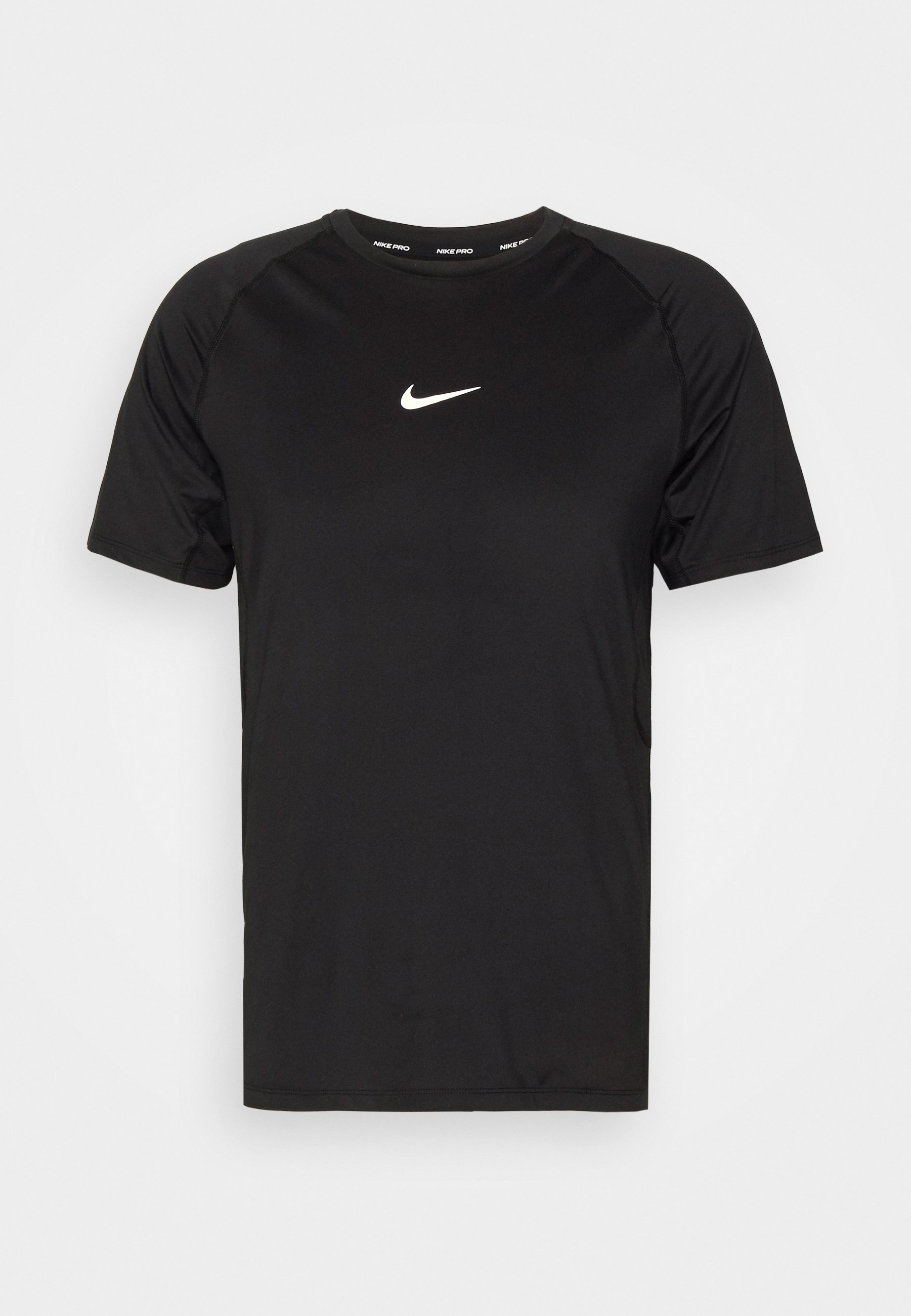 Nike Performance SLIM TOP - T-Shirt sport - black white/nero - Zalando.it