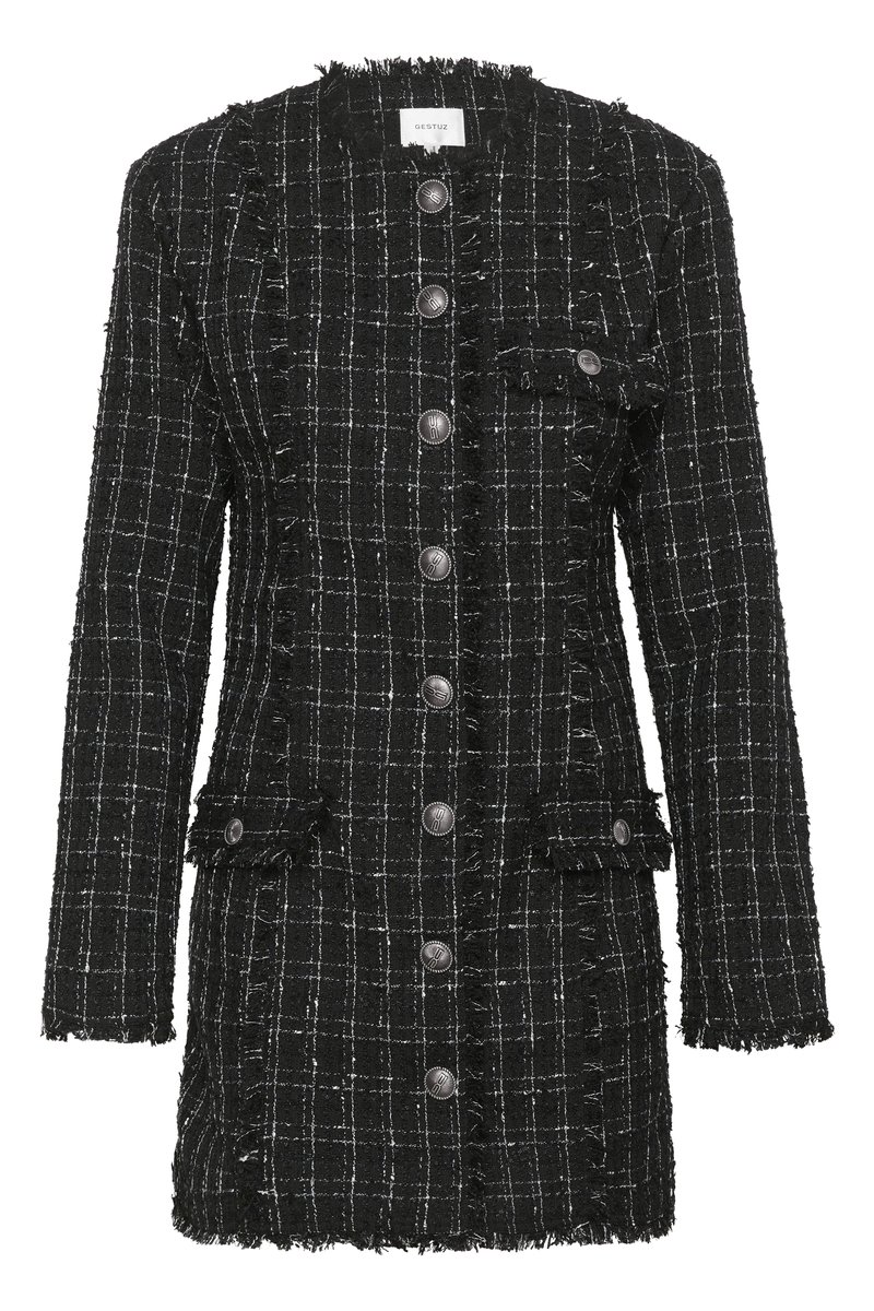 Gestuz Blousejurk zwart