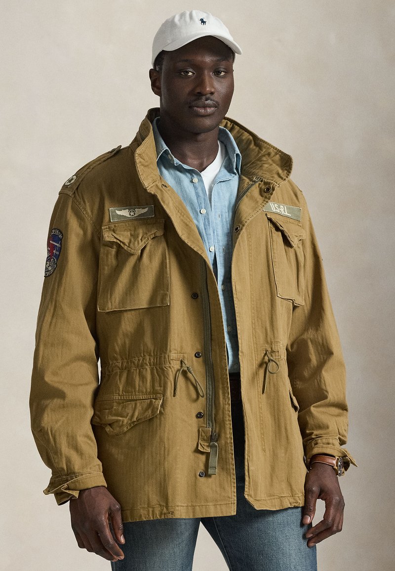Polo Ralph Lauren Big & Tall THE ICONIC FIELD JACKET - Rövid kabát - sandsurf