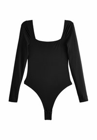 SMOOTHING COMFORT SQUARE NECK LONG SLEEVE - Stahovací prádlo - black
