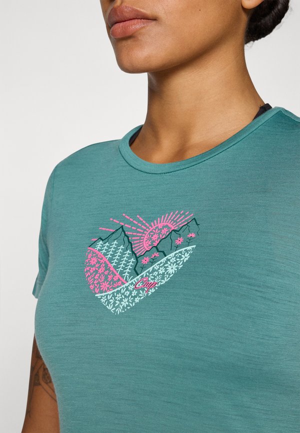 WOMAN - Sports T-shirt - agave2