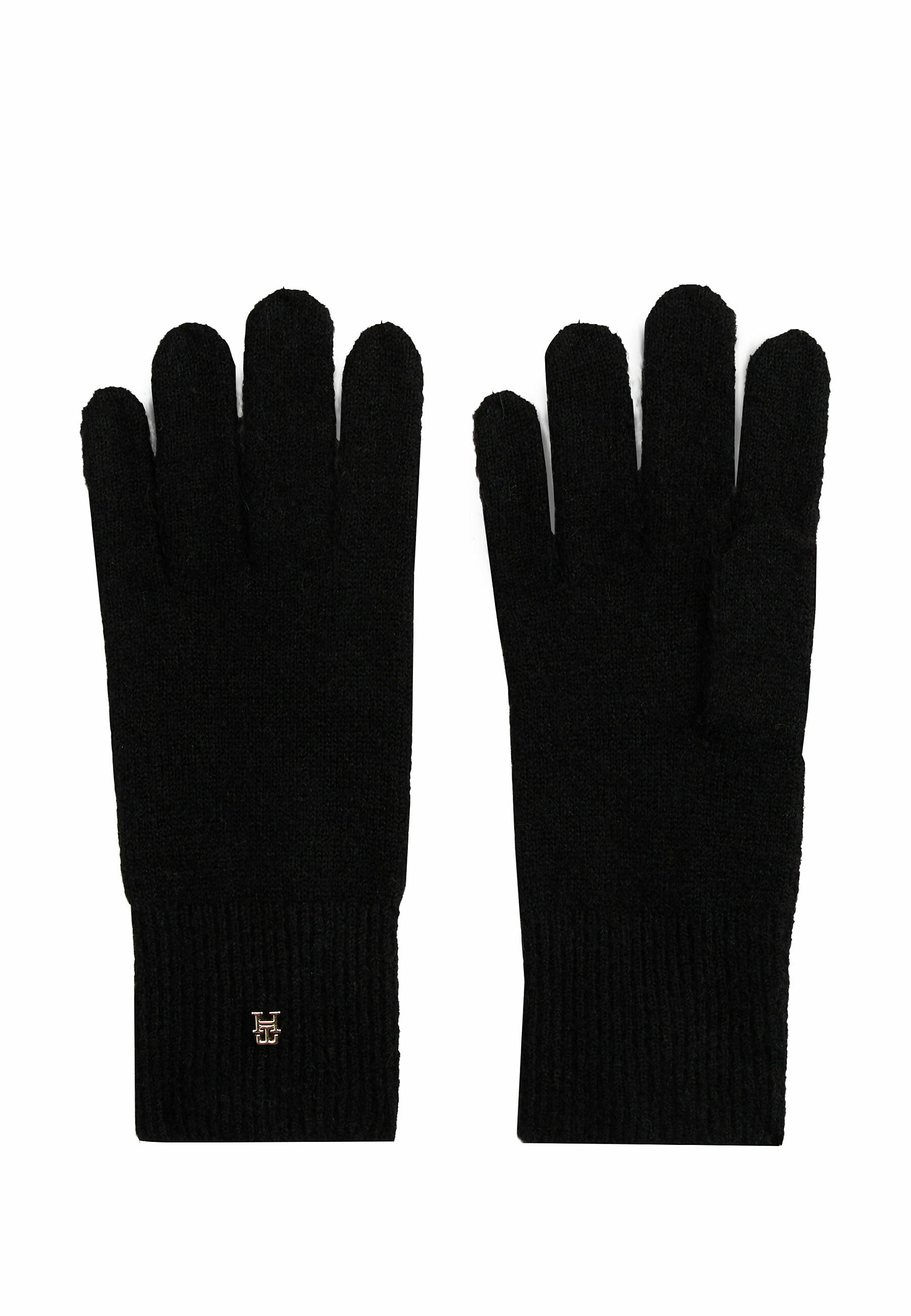 Tommy Hilfiger TH ELEVATED CHIC - Fingerhandschuh - black/schwarz - Zalando