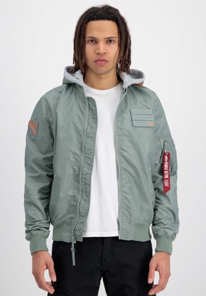 HOOD CUSTOM - Chaqueta fina - dusty green