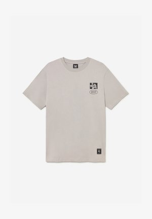 Kaotiko, REGULAR MY OWN DRAMA LUNAR ROCK UNISEX - T-shirt print - gray