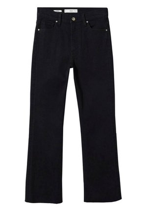 Flared Jeans - black denim