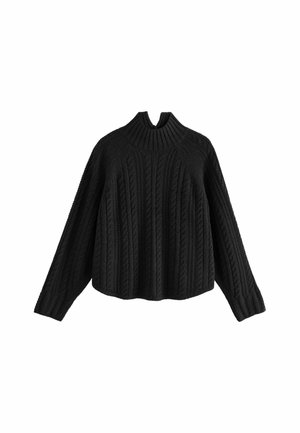 REGULAR FIT  - Neule - black