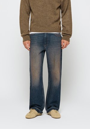 Zúžené džíny - rusty indigo