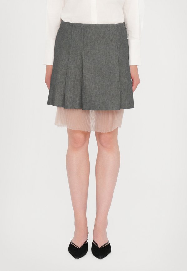 NOEMI - A-line skirt - grau