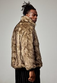 iets frans... WADE ZIP THRU UNISEX - Casaco de inverno - brown