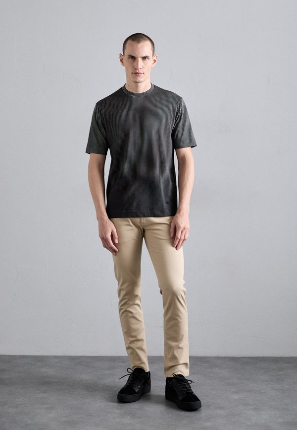 Print T-shirt - feather gray2