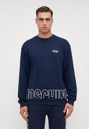 MAXI LOGO CREWNECK  - Bluză de pijama - multi/blue