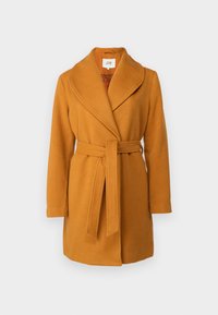 JDYFRANKIE SHAWL COAT  - Klasični plašč - sudan brown