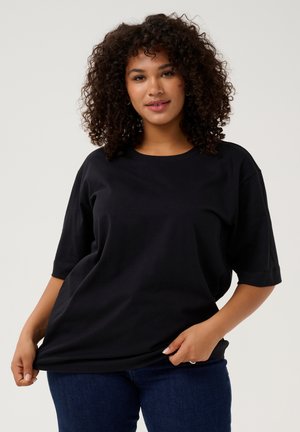 Kaffe Curve MINA - Basic T-shirt - black deep
