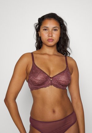 AMOURETTE CHARM - Sujetador con aros - decadent chocolate