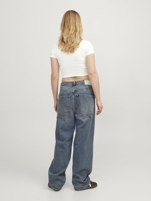 JXFLORIE RIB TEE - T-shirt basic - bright white