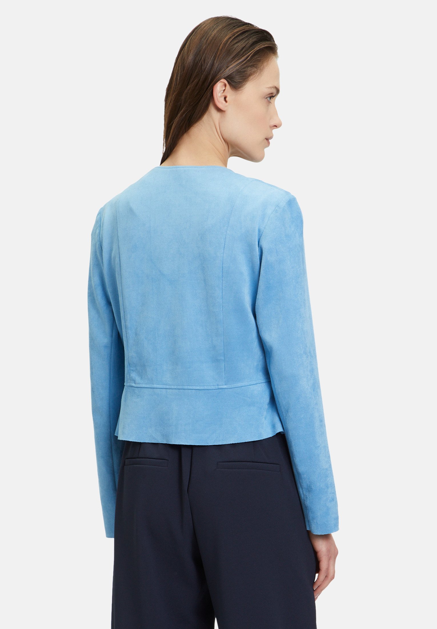 Betty Barclay SANS FERMETURE - Summer jacket - azure blue/blue