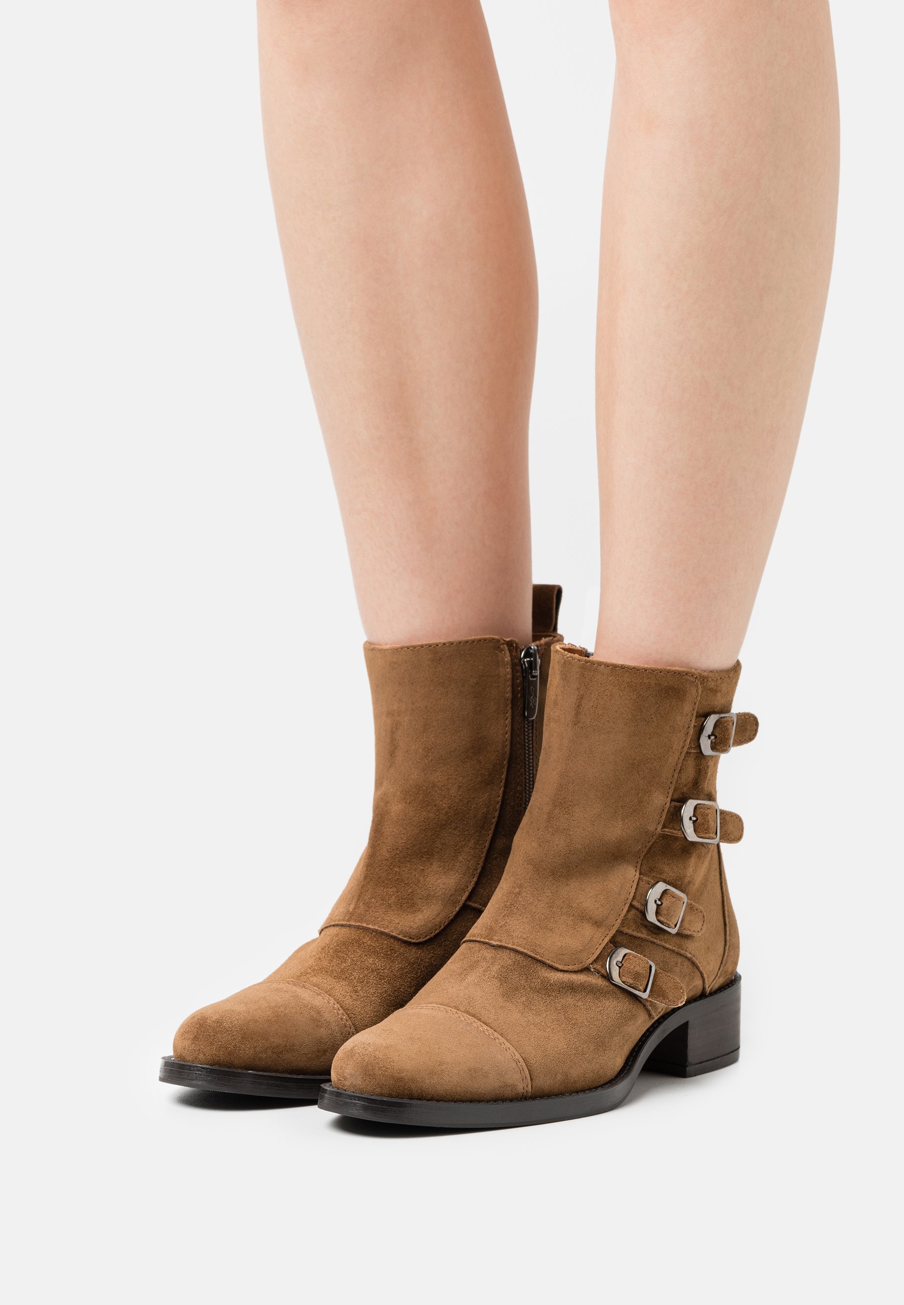 Alpe ALAIN - Stivaletti texani / biker - brown/marrone - Zalando.it