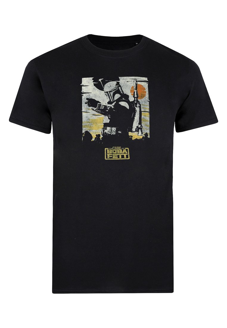 Star Wars T-shirt print zwart