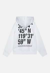 The North Face COORDINATES GRAPHIC OVERSIZED HOODIE UNISEX - Mikina s kapucňou - white