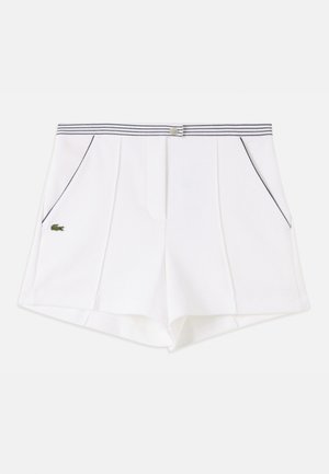 Lacoste, Shorts - white/navy blue