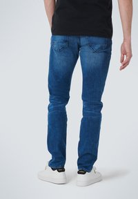 NO EXCESS Straight leg jeans - stone used denim