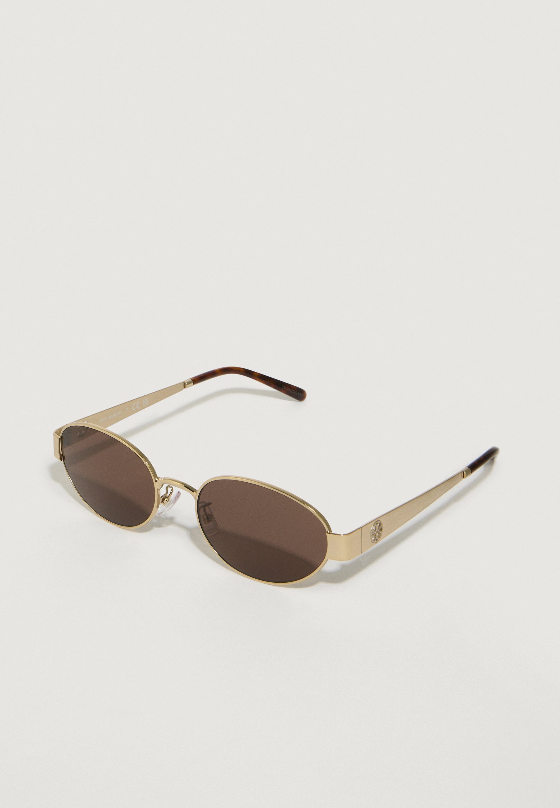 Tory Burch Gold Metal Sunglasses with Tortoiseshell Arms TY9043 Sunglasses - Tory Burch Authorized Retailer  main image 4