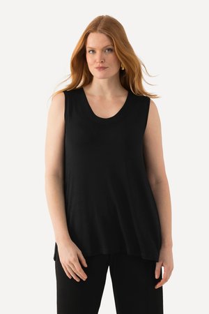 Ulla Popken SLINKY-WENDETOP - Top - black