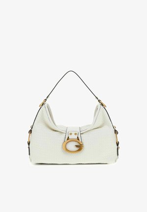 Guess, CAMDEN SHOULDER BAG - Håndtasker - white