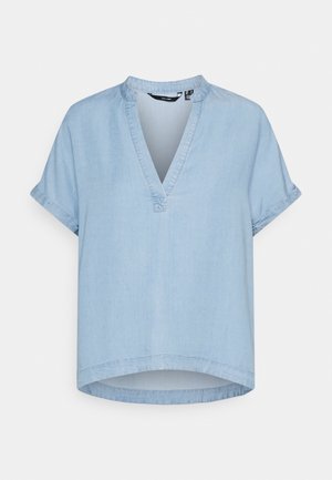 VMLILIANA - T-shirt basic - light blue denim