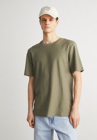 Samsøe Samsøe - ODIN - T-Shirt basic - dusty olive Thumbnail-Bild 1