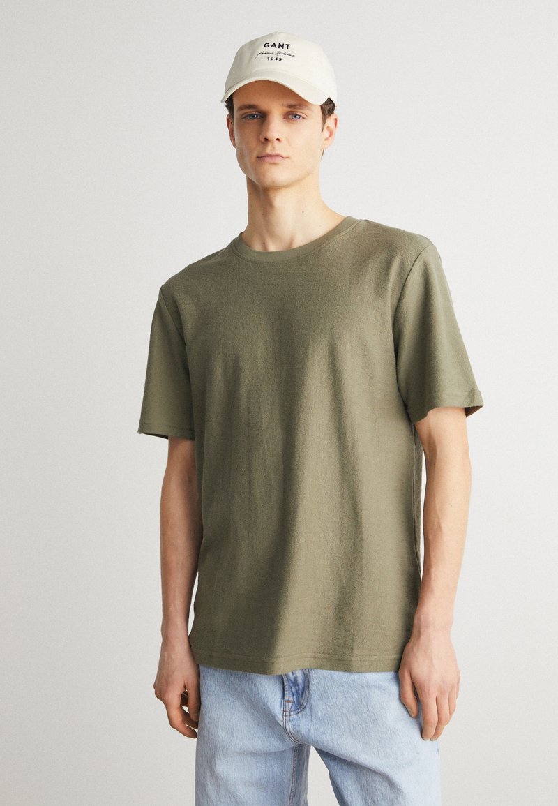 Samsøe Samsøe ODIN - T-shirts - dusty olive